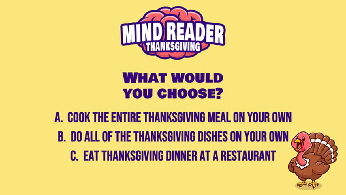 Mind Reader Thanksgiving image number null